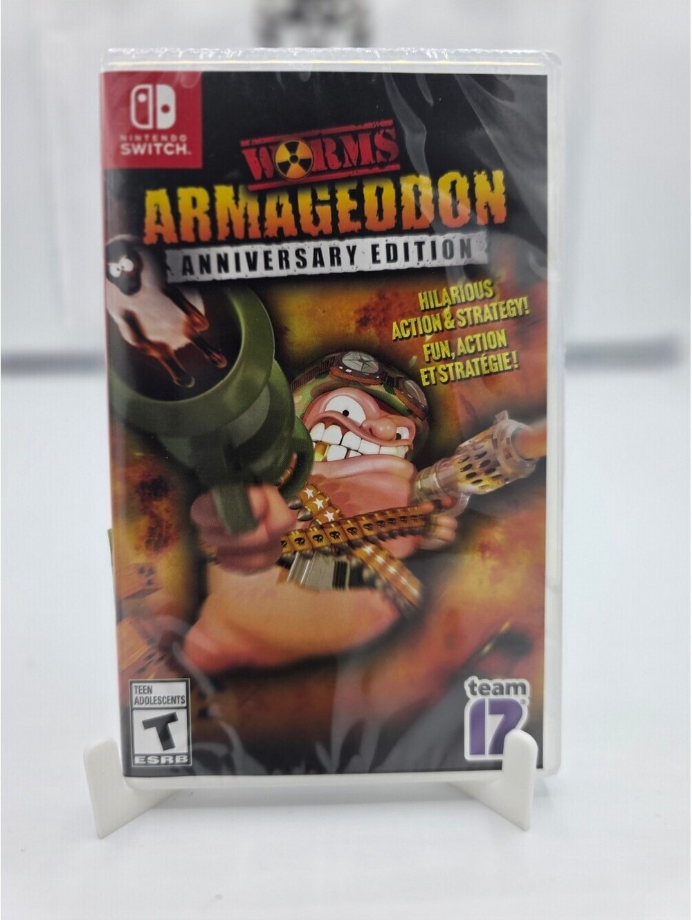 NEW Worms Armageddon: Anniversary Edition Nintendo Switch SEALED